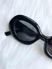 Load image into Gallery viewer, Mod Squad Chunky Round Black Sunglasses