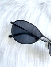 Load image into Gallery viewer, Vintage Y2k Round Dark Silver Sunglasses