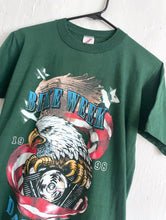 Load image into Gallery viewer, Vintage 90s Daytona Bike Week Dark Green Eagle Tee Biker Retro Harley