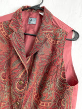 Load image into Gallery viewer, Vintage 90s Paisley Print Tapestry Style Vest Top