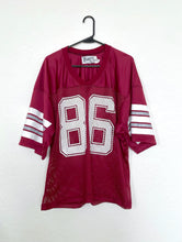 Load image into Gallery viewer, Vintage 80s Maroon Mesh Football Jersey Top Number 86 commanders fsu