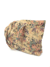 Load image into Gallery viewer, Vintage 90s Large Pastel Floral Print Tapestry-Style Tote Bag