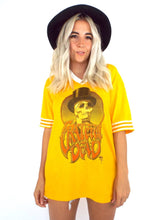 Load image into Gallery viewer, Vintage 90s Grateful Dead Gold and White Skeleton Tee