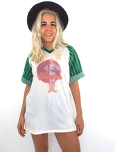 Load image into Gallery viewer, Vintage 70s Green and White Mesh C-3PO Star Wars Tee
