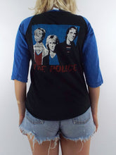 Load image into Gallery viewer, vintage police raglan band tee