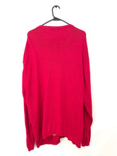 Load image into Gallery viewer, Vintage 80s Under The Tree Oversized Ugly Christmas Sweater Cardigan