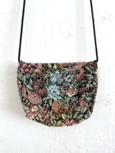 Load image into Gallery viewer, Vintage Tapestry Style Floral Print Crossbody Mini Purse