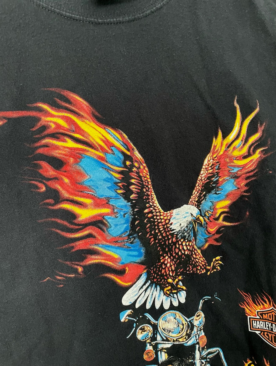 トップス 00s Harley Davidson Flame eagle Tee image0_37_24881384-dfbf-4acc-