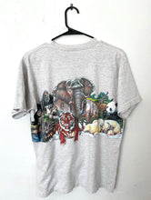Load image into Gallery viewer, Vintage 90s Front and Back Wild Animal Design Tee