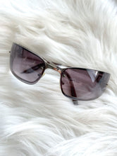Load image into Gallery viewer, Y2K Princess Vintage Smoky Wrap Around Sunglasses