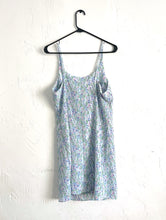 Load image into Gallery viewer, Vintage 90s Pastel Floral Print Shift Dress