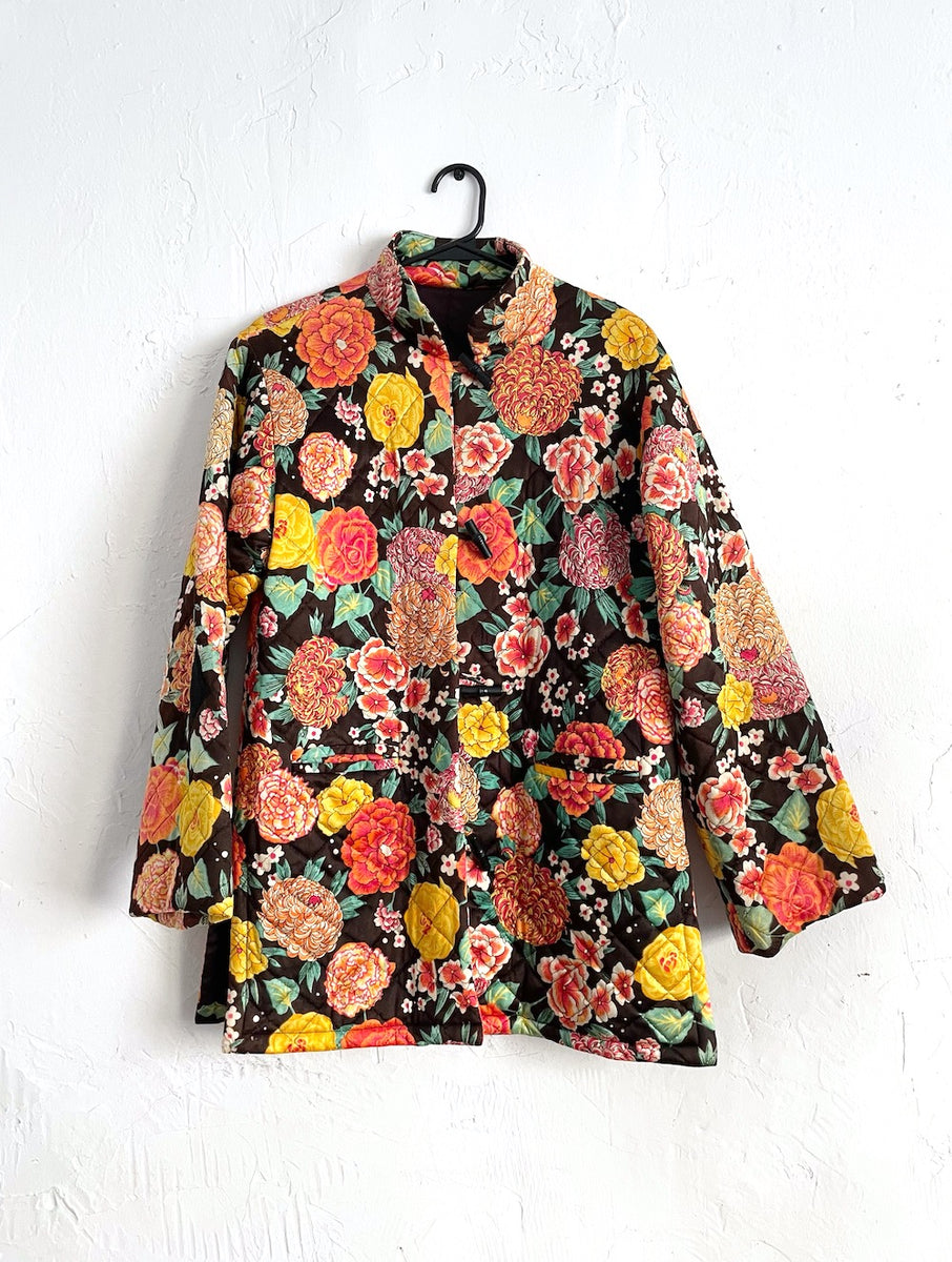 Rare Mint Condition Vintage 70s Floral Shirt/Jacket shops