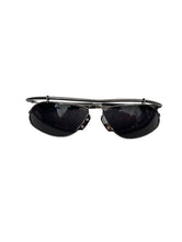 Load image into Gallery viewer, Vintage Y2K Dark Silver Industrial Style Sunglasses
