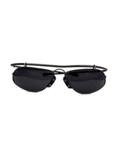 Load image into Gallery viewer, Vintage Y2K Dark Silver Industrial Style Sunglasses