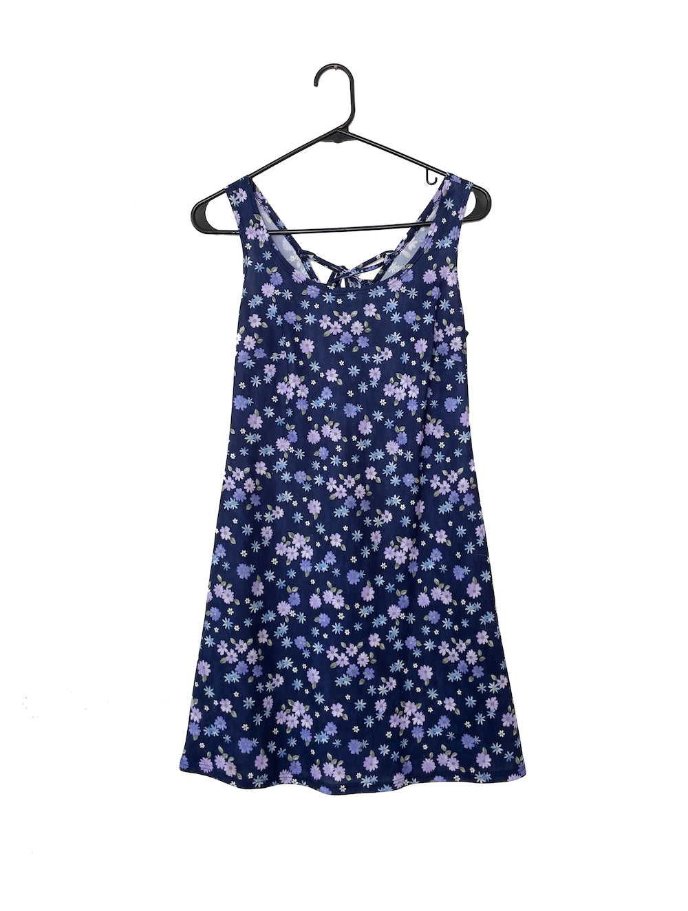 Vintage 90s Purple and Blue Floral Print Mini Dress Total Recall Vintage Vintage 90s Purple and Blue Floral Print Mini Dress Total Recall Vintage
