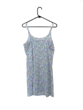 Load image into Gallery viewer, Vintage 90s Pastel Floral Print Shift Dress
