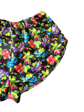 Load image into Gallery viewer, Vintage High-Cut and High-Waisted Silky Floral Print Jogger Shorts