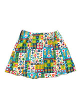 Load image into Gallery viewer, Vintage 70s High-Waisted Colorful Floral Print Print Skort -- Size 25
