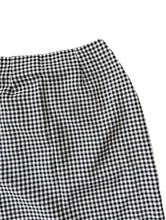 Load image into Gallery viewer, Vintage 90s High-Waist Black and White Gingham Print Pencil Skirt-- Size 26
