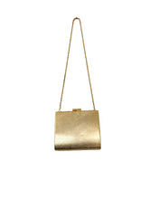 Load image into Gallery viewer, Vintage 70s Gold Tone Metal Shoulder Bag
