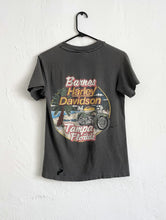 Load image into Gallery viewer, Vintage 90s Faded Neon and Palm Tree Design Harley-Davidson Tee