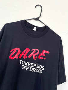 Vintage 90s Oversized DARE Tee