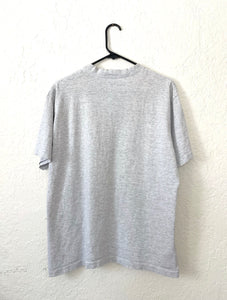 Vintage 90s Grey Boston Celtics Tee NBA retro 