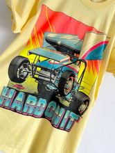 Load image into Gallery viewer, Vintage 90s Retro Chrome Lettering Dirt Track Racing Tee