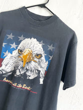 Load image into Gallery viewer, Vintage 80s Faded Eagle Design Hog Bros Biker Tee Harley Retro