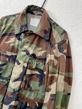 Load image into Gallery viewer, Vintage Camouflage Print Army Jacket - Size Small