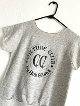 Load image into Gallery viewer, Vintage 80s Culture Club Grey Sleeveless Sweatshirt - Size Extra Small/Small Band Concert