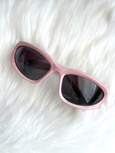 Load image into Gallery viewer, Pink and Black Y2K Style Wraparound Sunglasses