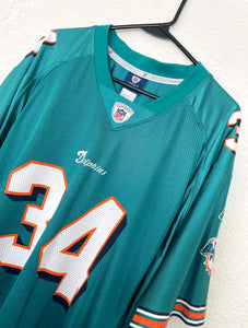 Vintage Y2K Miami Dolphins Ricky Williams Jersey