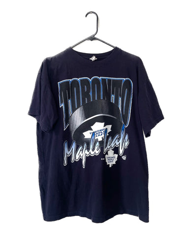 Vintage 90s Toronto Maple Leafs Puck Tee