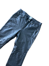 Load image into Gallery viewer, Vintage 90s Calvin Klein Black Leather Pants -- Size 30