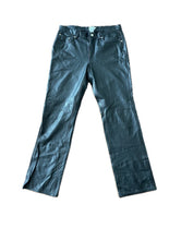 Load image into Gallery viewer, Vintage 90s Calvin Klein Black Leather Pants -- Size 30