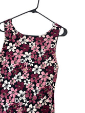 Load image into Gallery viewer, Vintage 90s Pink and Purple Floral Print Mini Dress Small Retro 