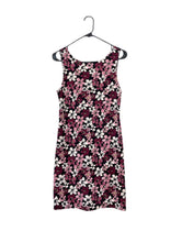 Load image into Gallery viewer, Vintage 90s Pink and Purple Floral Print Mini Dress Small Retro 