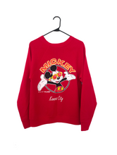 Load image into Gallery viewer, Vintage 80s Mickey Mouse Red Kansas City Tourist Sweatshirt