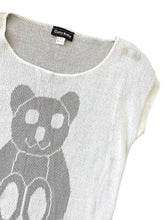 Load image into Gallery viewer, Vintage 80s Short Sleeve Teddy Bear Graphic Sweater