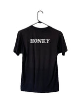 Load image into Gallery viewer, Vintage 80s "I am a work in progress HONEY" Black Tee