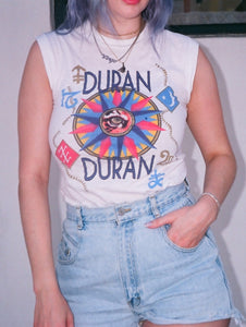 Vintage 1984 Duran Duran Seven and the Ragged Tiger Tour Tank - Size Extra Small/Small