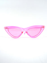 Load image into Gallery viewer, Pink Skinny Cat Eye Sunglasses