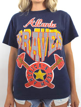 Load image into Gallery viewer, Vintage 80s Atlanta Braves America&#39;s Team Tee