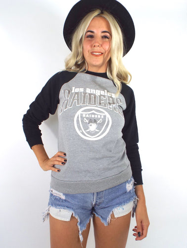 Vintage 90s Deadstock Los Angeles Raiders Sweatshirt