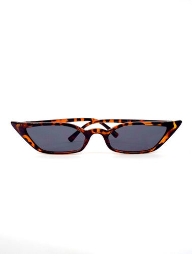 Sassy Summer Skinny Cat Eye Sunglasses
