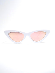 Cruella Skinny Cat Eye Sunglasses
