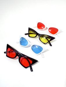 Donna Cat Eye Sunglasses - Color Lenses