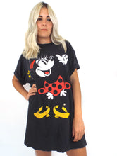 Load image into Gallery viewer, Vintage 90s Oversized Distressed Minnie Mouse Tee