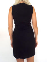 Load image into Gallery viewer, Business Bitch Vintage 90s Black Belted Dress - Size Small